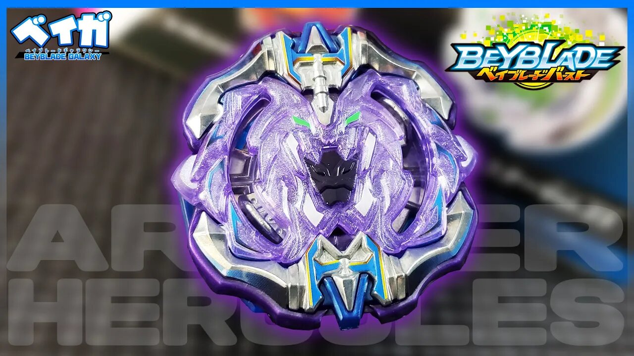 Abrindo e analisando B-176 ARCHER HERCULES .10A.Pw - Random Booster Vol. 23 - Beyblade Burst