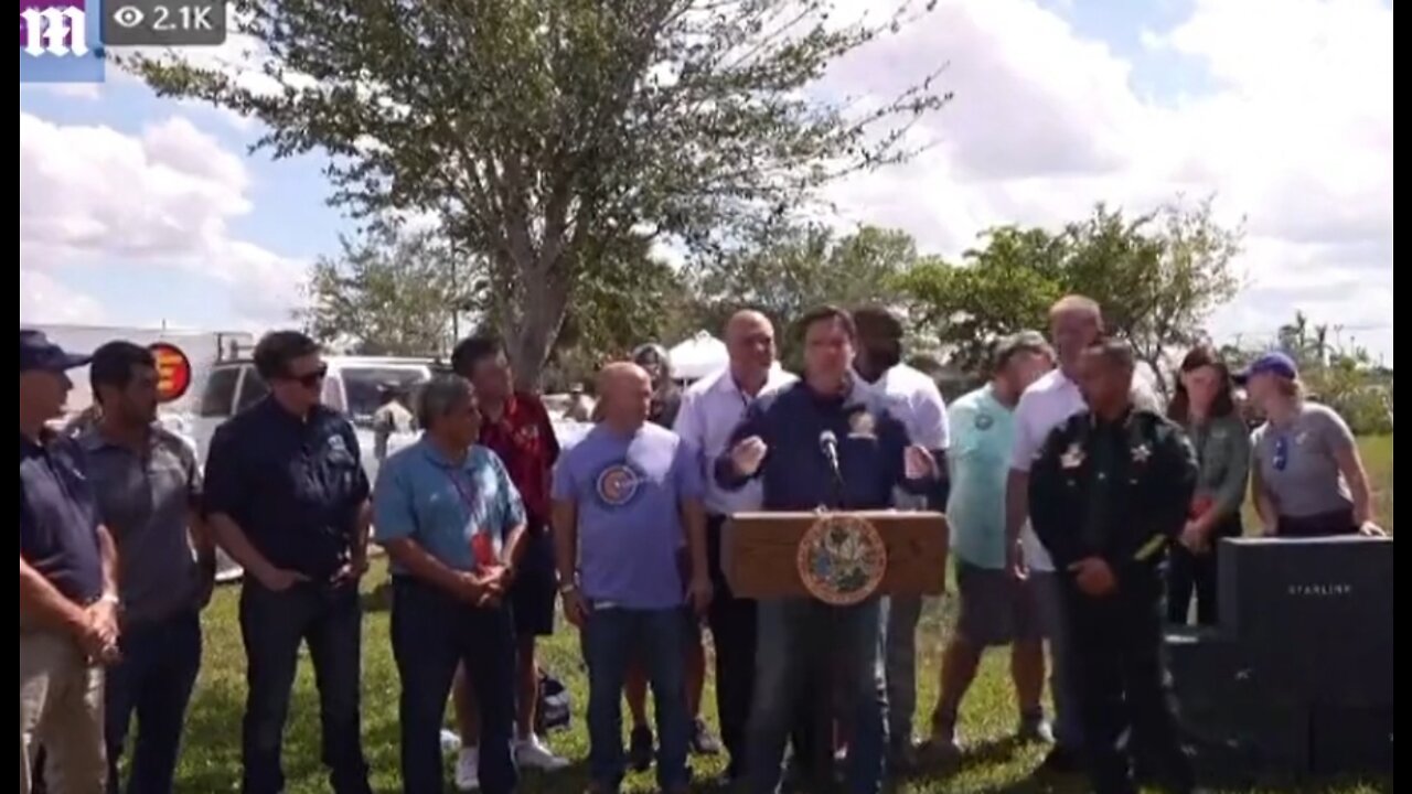 Ron DeSantis: Elon Musk Is Helping To Restore Internet In Areas Battered By Hurricane Ian