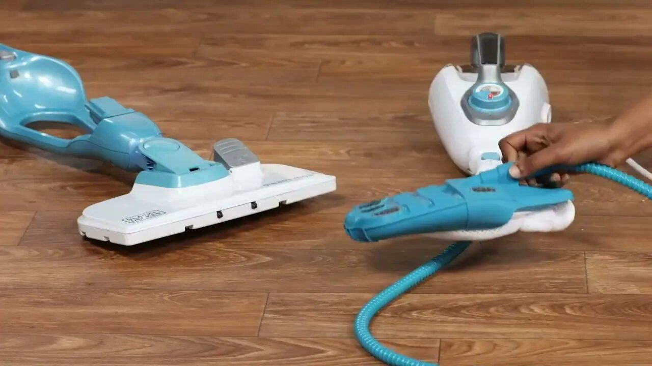 Black+Decker 15-In-1 Steam Mop With Steamitt With Variable Superheated Steam & Steam