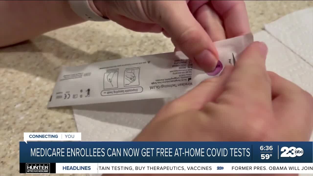 Medicare now covering at-home COVID tests