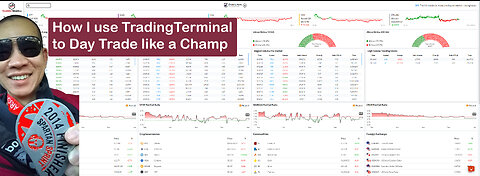 How I use TradingTerminal to Plan My Trades #BBT #daytrade #stockmarket