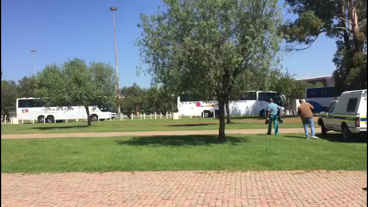 #ANC54 - Delegates arrive at Nasrec for ANC national conference (gEQ)