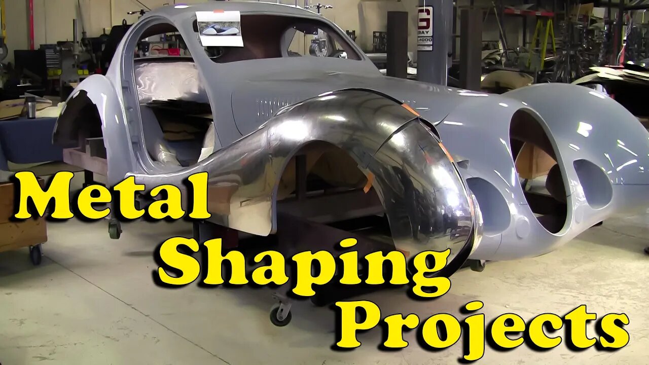 Students Metal Shaping Projects: Stearman, Talbot Lago and more