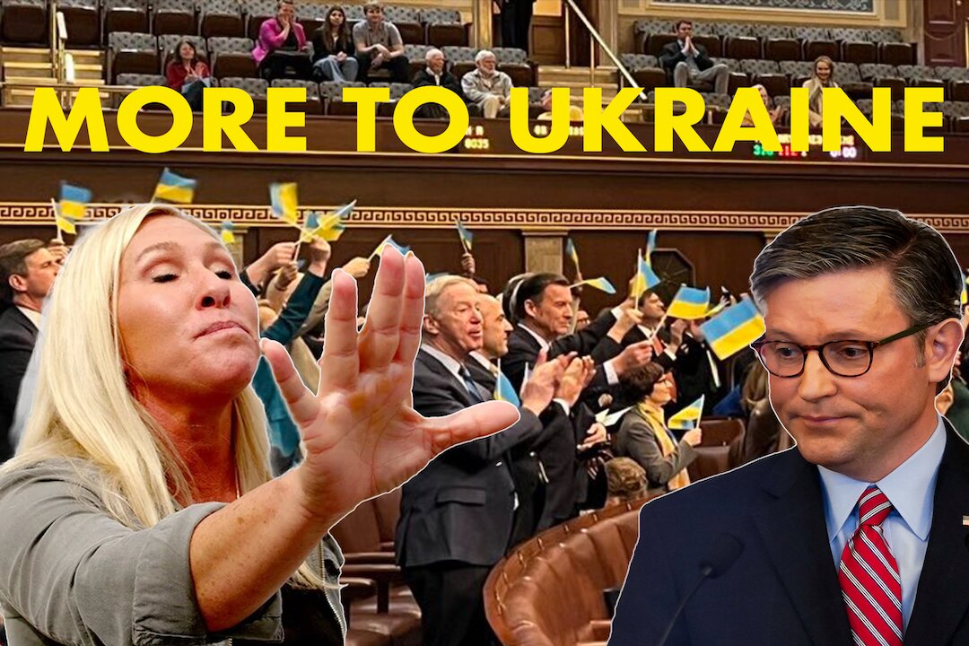 Democrats Wave Ukrainian Flags On The House Floor