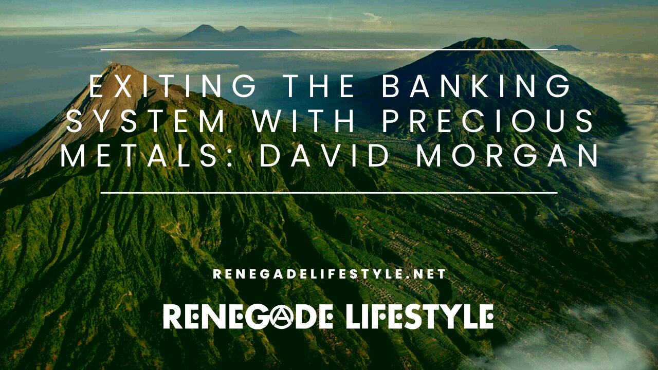 Exiting The Banking System With Precious Metals: David Morgan