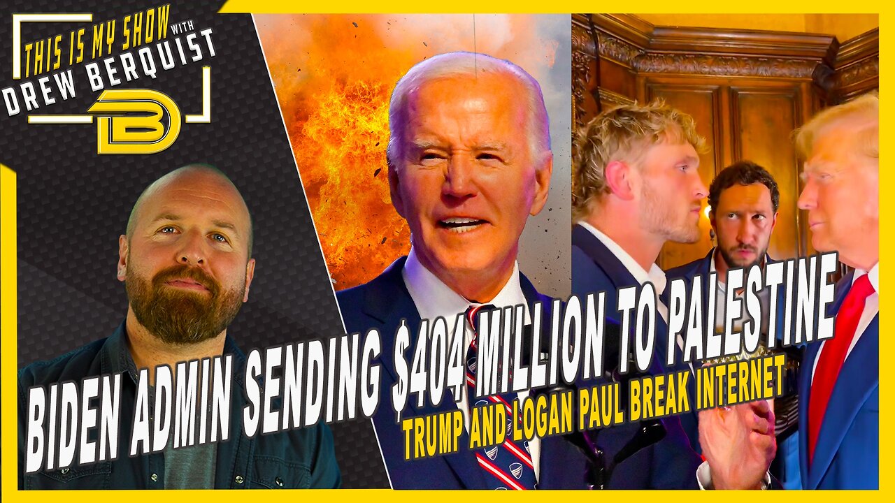 Biden Admin Sending $404 Million to Palestine | Trump and Logan Paul Break Internet | June 13, 2024