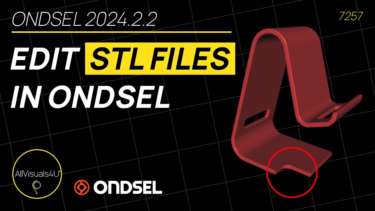 🚨 Modify STL FILES In Ondsel - How To Edit STL Files - FreeCAD Edit STL