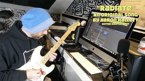 "Radiate" an Original Song by Aaron Hallett Guitar Solo Excerpt