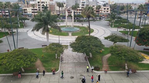 PLAZA DE ARMAS DE CHIMBOTE - PERÚ - 4K 60 FPS