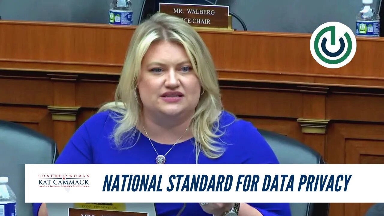 Rep. Cammack Asks Questions During IDC Subcommittee Hearing On National Standards For Data Privacy