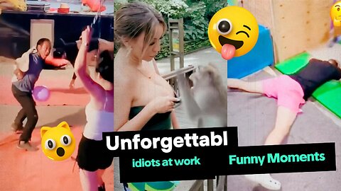 Unforgettable idiots at work Funny Fails. Funny Moments Funny Mems hilarious people