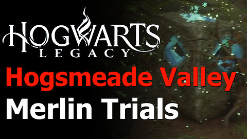 Hogwarts Legacy - All 5 Hogsmeade Valley Merlin Trials Guide - Merlin's Beard Achievement/Trophy