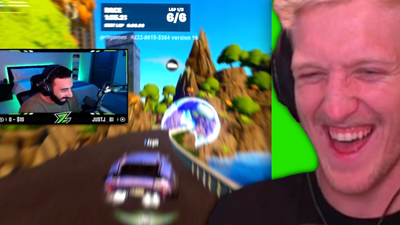 Tfue and Zemie got 1st Place in The Most Hilarious Fortnite Race! 😂