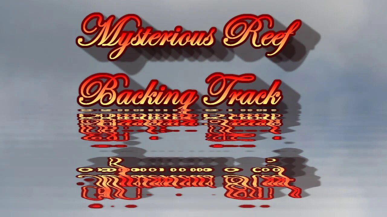 Backing Track in Em Mysterious Reef