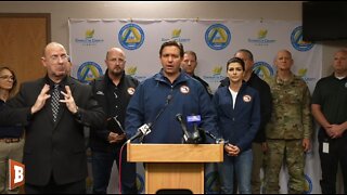 MOMENTS AGO: FL Governor, First Lady DeSantis providing Hurricane Ian update…