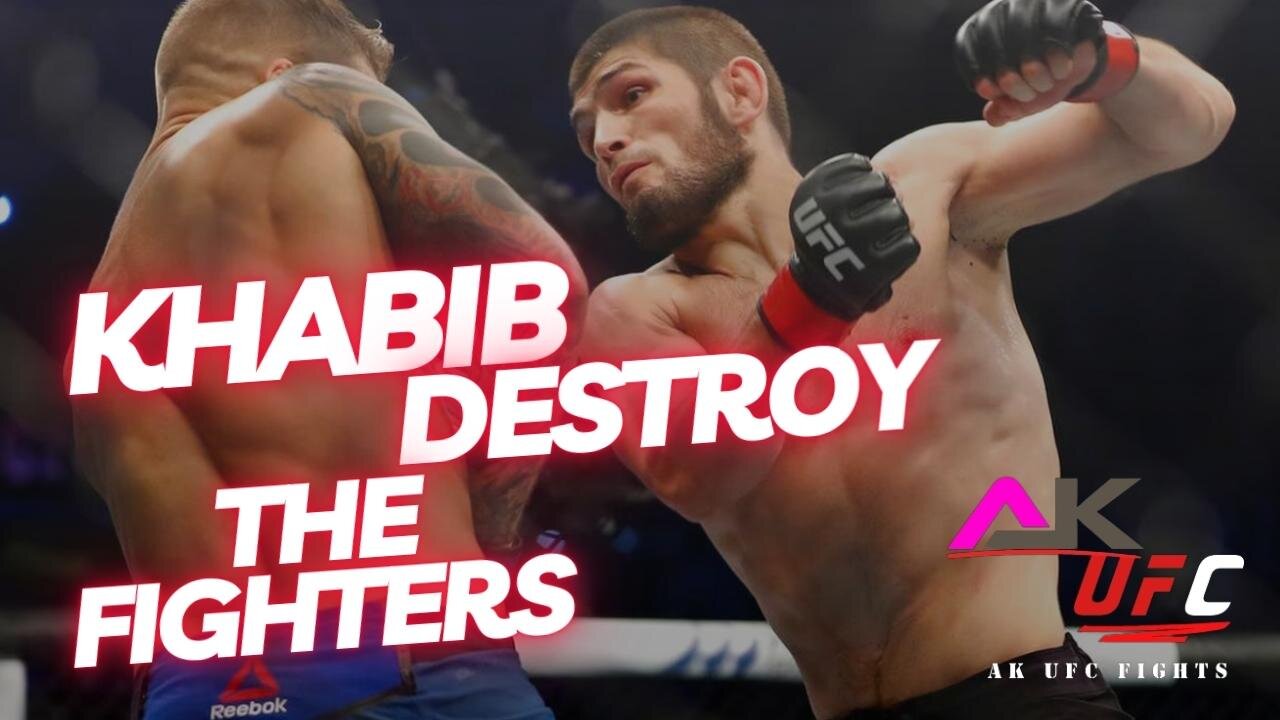 "Unstoppable Force: The Dominance of Khabib Nurmagomedov"