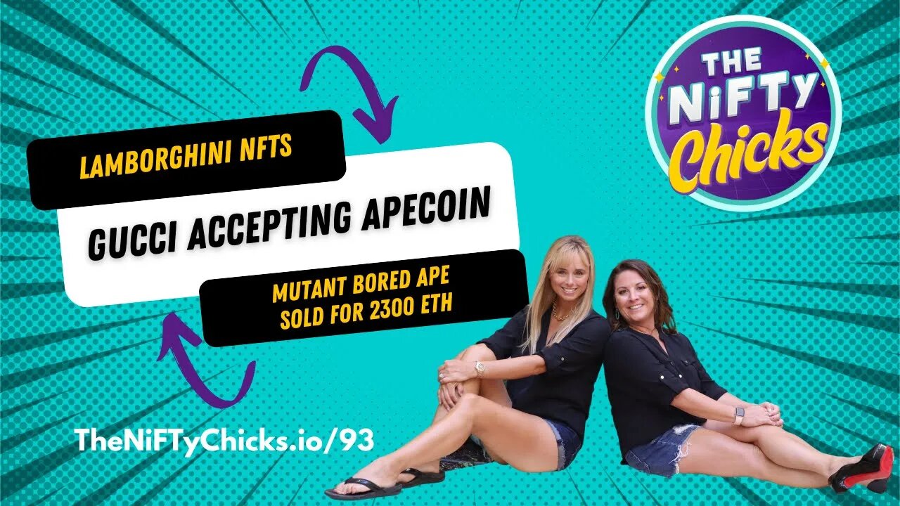 Lamborghini NFTs, Gucci accepting ApeCoin & a Mutant Bored Ape Sold for 2300 ETH