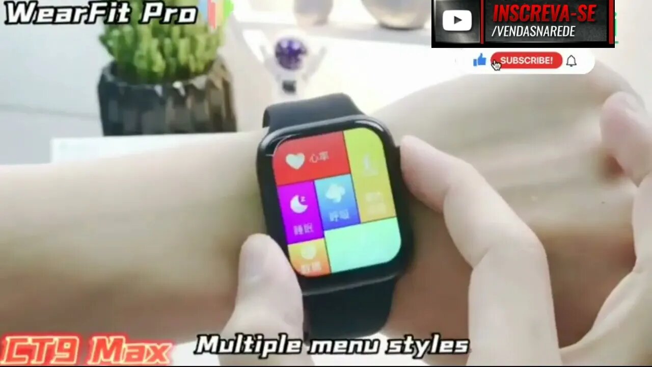 IWO CT9 MAX SMART WATCH 1 99 INCH HD FULL SCREEN NFC 45mm