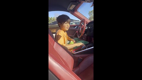 11 year old drives Porsche 1911 carrera