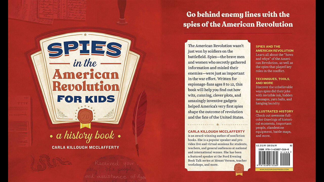 Spies in the American Revolution for Kids: A History Book