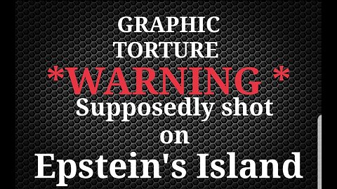 Graphic Torture Video shot on Einsteins Island