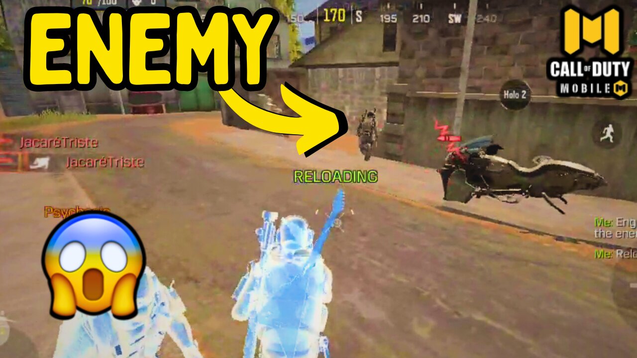 ENEMY RUNNING & HIDING 😂 | Call Of Duty Mobile