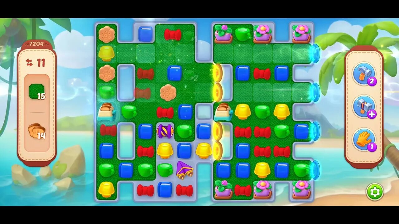 Playrix Homescapes Gameplay Walkthrough Level 7204