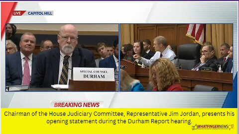 Chairman of the House Judiciary Committee, Representative Jim Jordan