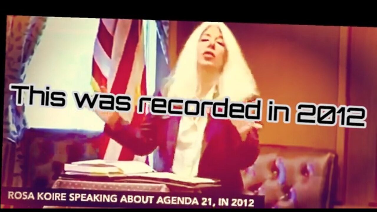 Agenda 21 Recorded In 2012