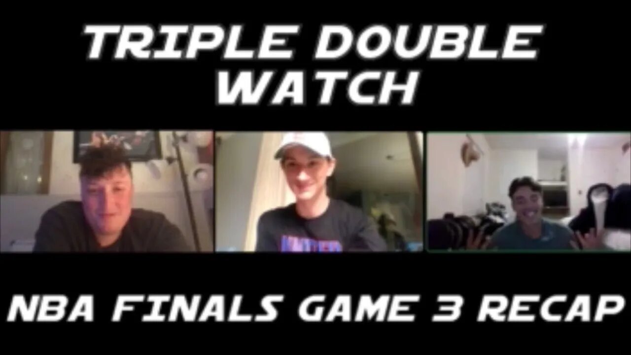 2022 NBA Finals Game 3 Recap - Triple Double Watch