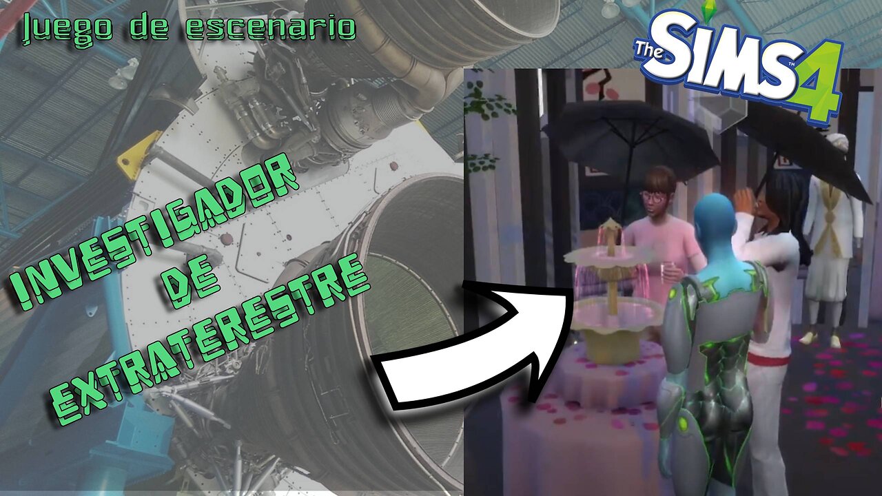 Tras los Pasos de los Extraterrestres - Juego de Escenarios - Sims 4 - Parte 10