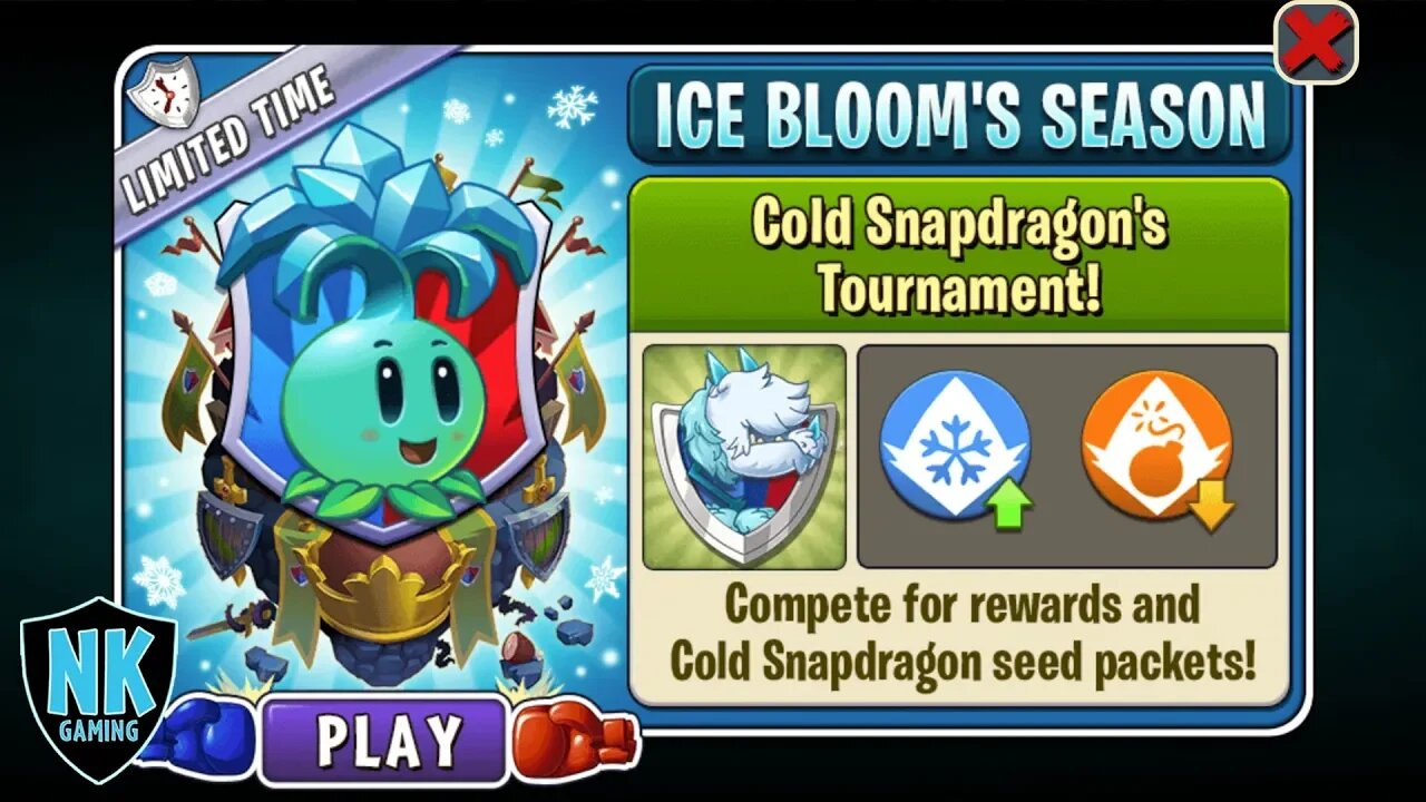 PvZ 2 - Arena - Week 93 - Battle 2 - Level 1 Plants - No Premium