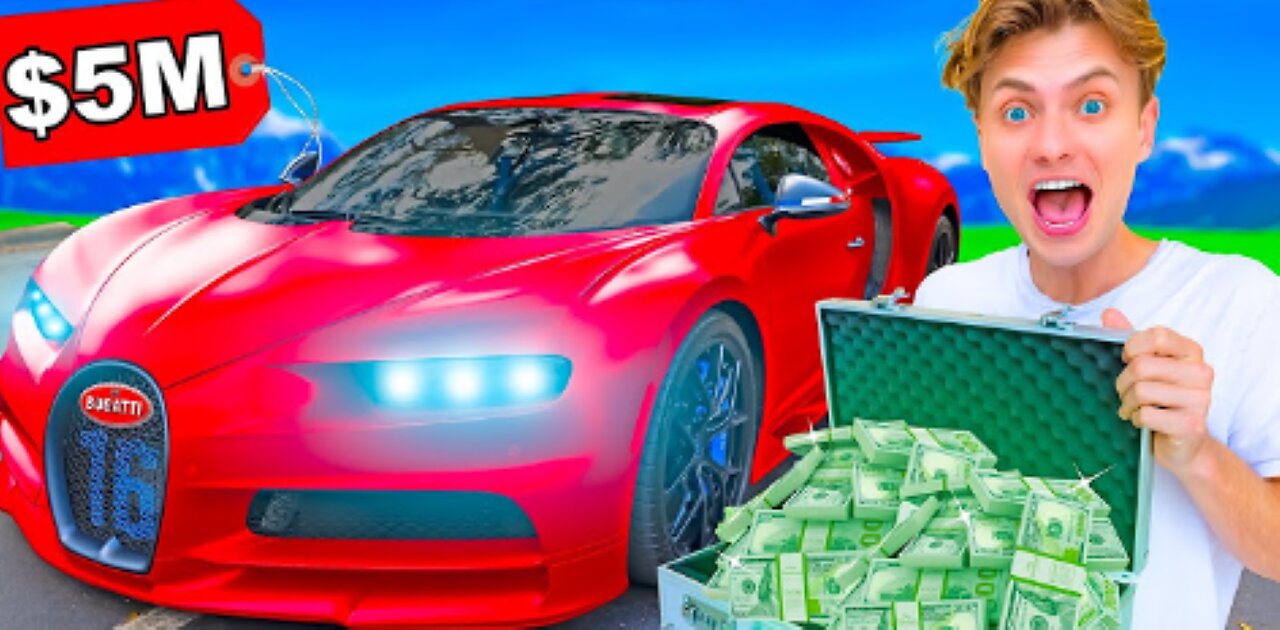 I Bought a $5,000,000 Bugatti in CASH!!