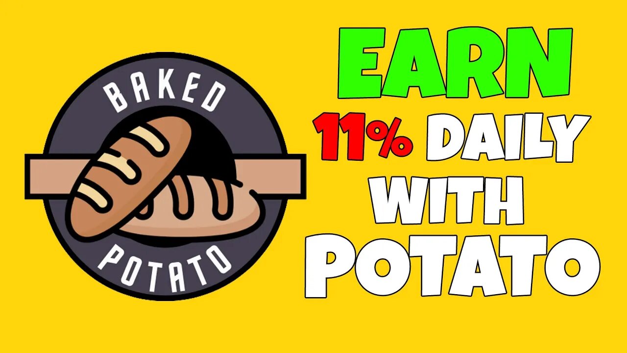 Earn BNB I Potato Baker 🥔I High Yield 11% DAILY 🥔 NICE UI - AUDITED DAPP Miner BSC