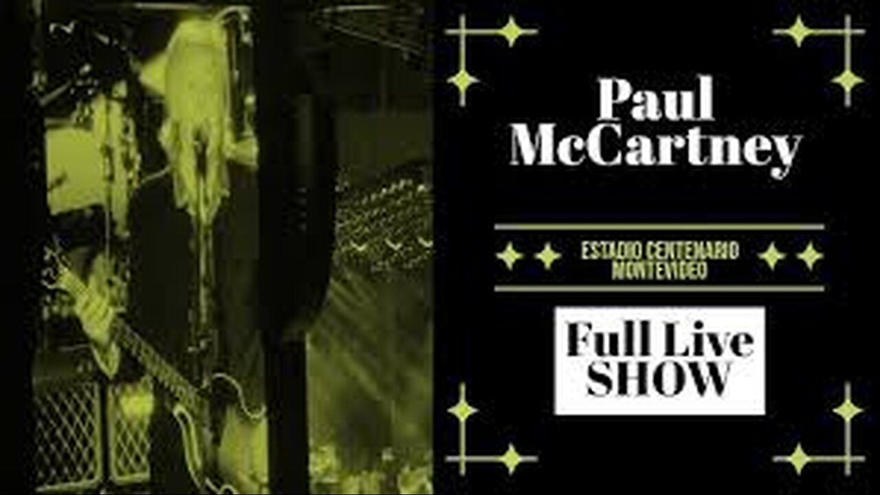 Paul McCartney (The Beatles Songs) Full Show - 01/10/2024 LIVE [4K 60FPS]