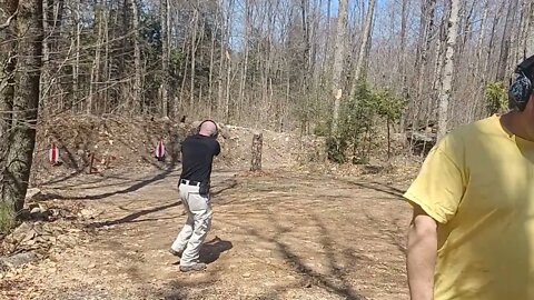 Circular Moving and Shooting - Close Distance Self-Defense