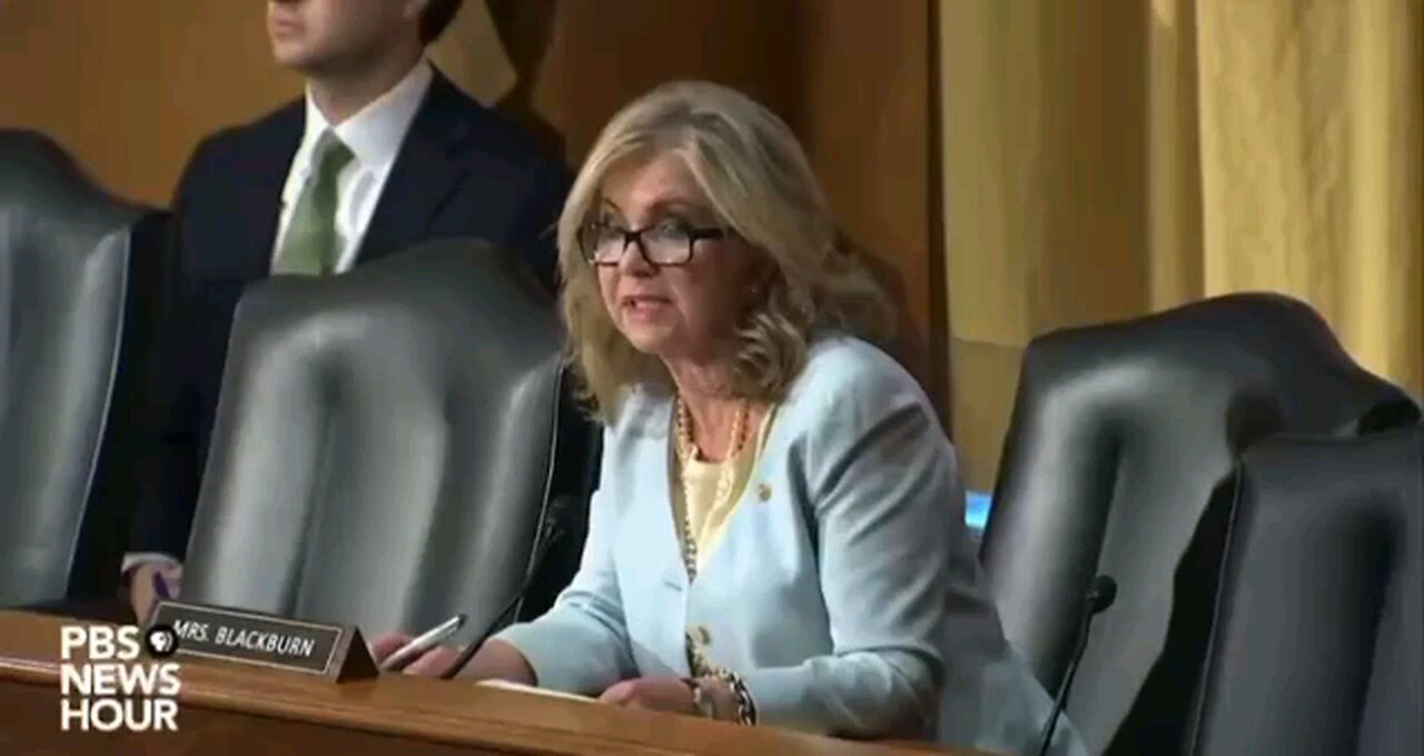 Senator Marsha Blackburn grills The Mushroom on China