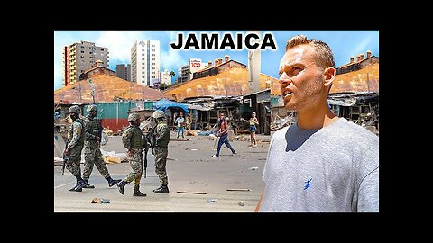 Walking Jamaica's Dangerous Streets (urban war zone)