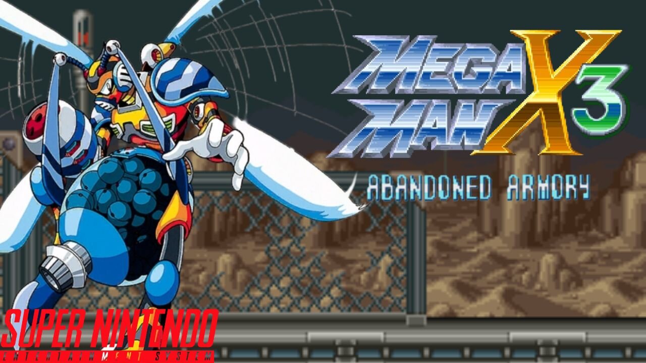 Mega Man X3 - Abandoned Armory ~ Super Nintendo Entertainment System