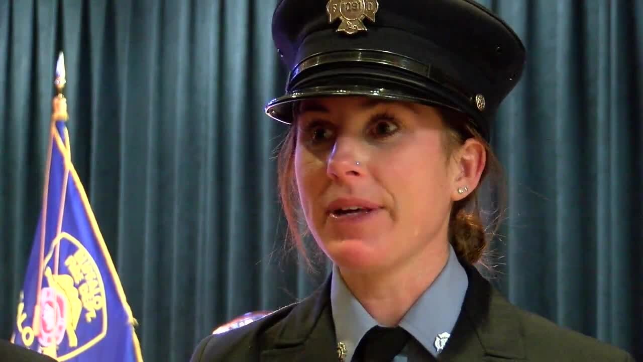 Two female Buffalo Firefighters make history