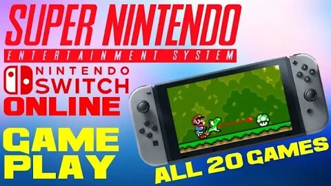 Super Nintendo Entertainment System Nintendo Switch Online Gameplay