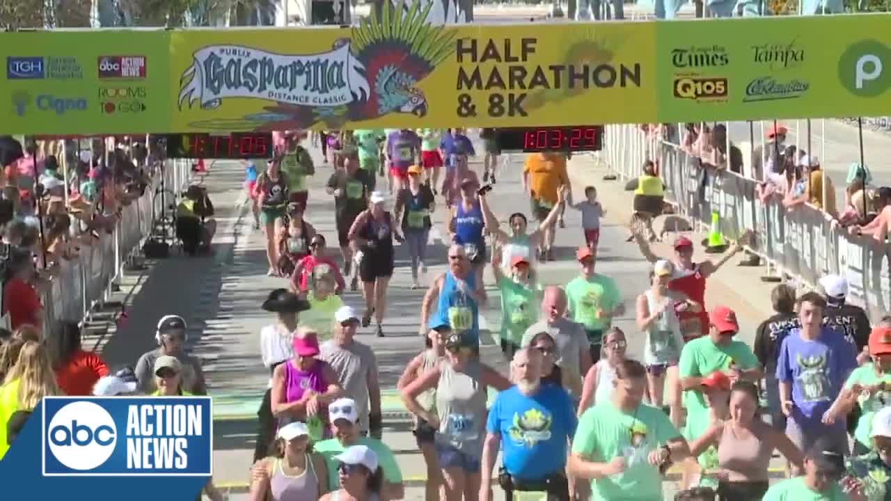 04:13-04:20 Sunday | Publix Gasparilla Distance Classic Finish Line