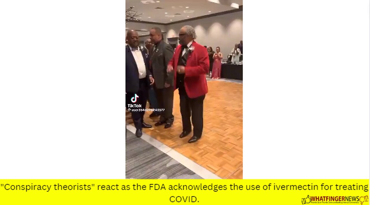 "Conspiracy theorists" react as the FDA acknowledges the use of ivermectin for treating COVID.