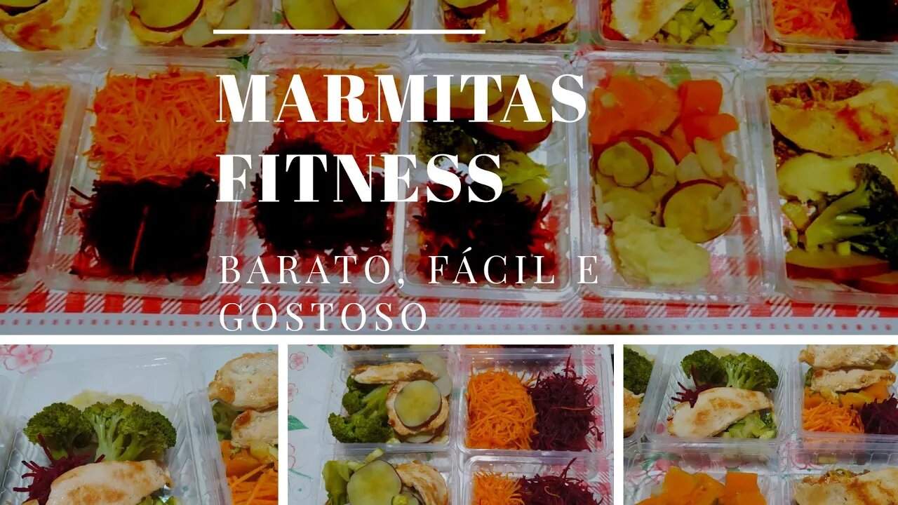 Marmita Fitness Fácil, Barato e Gostoso