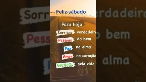 Feliz Sábado