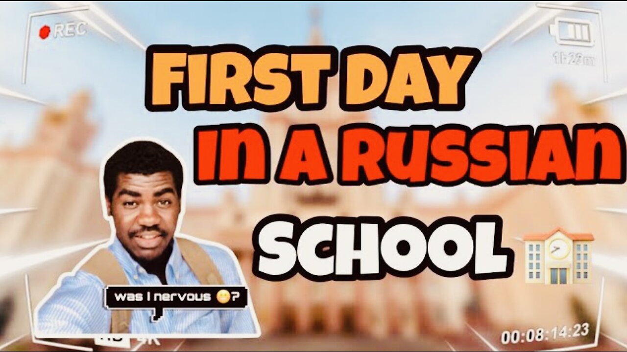 "Surviving My First Day in a Russian School"#school #Russia #black