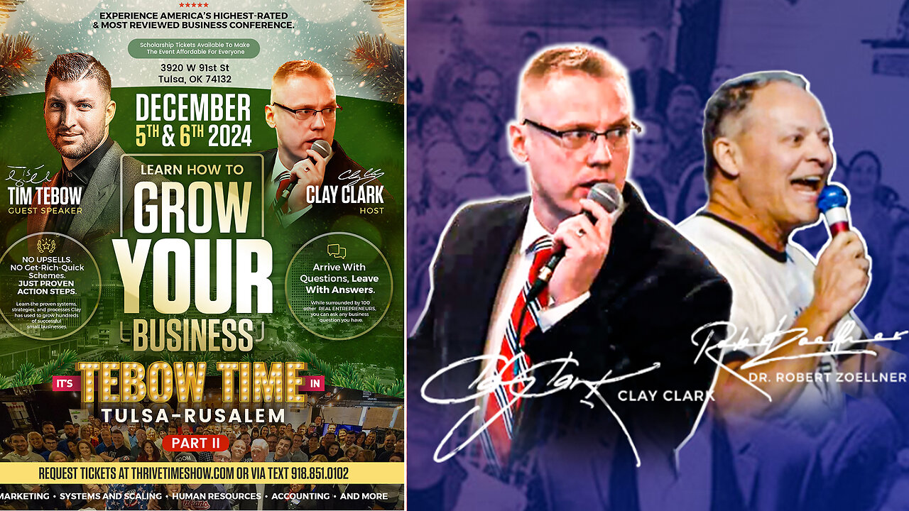 Business Coach | What Is Founder Mode? Why Founders Must Have a DEEP Knowledge of Nearly Every Aspect of Their Business + Celebrating Massive Growth of 5 Real Clay Clark Clients + Tebow Joins Dec 5-6 Business Workshop