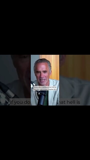 Jordan Peterson - Hell is real - Lighthouse International #shorts