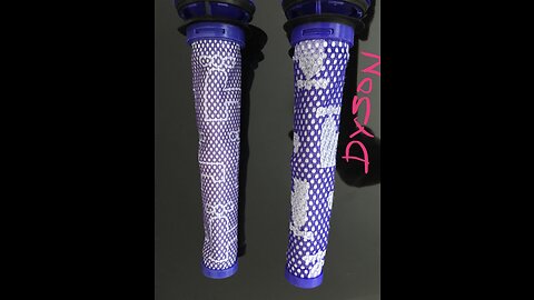 Lemige 4 Pre-Filters and 4 Post-Filters Replacement Compatible with Dyson V7, V8 Animal and Absolute Vacuum