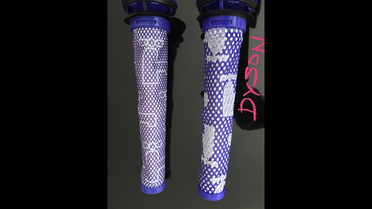 Lemige 4 Pre-Filters and 4 Post-Filters Replacement Compatible with Dyson V7, V8 Animal and Absolute Vacuum